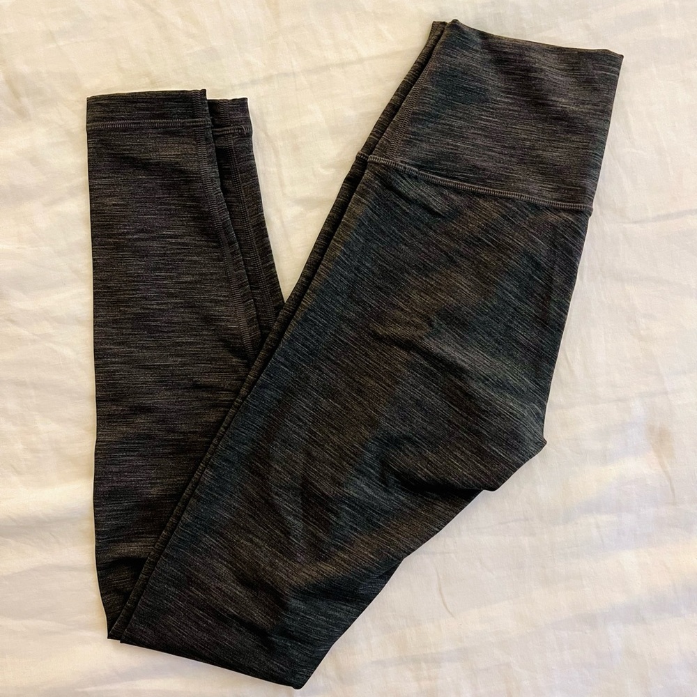 NWOT Lululemon Wunder Under High-Waisted Full Length Leggings (grey)